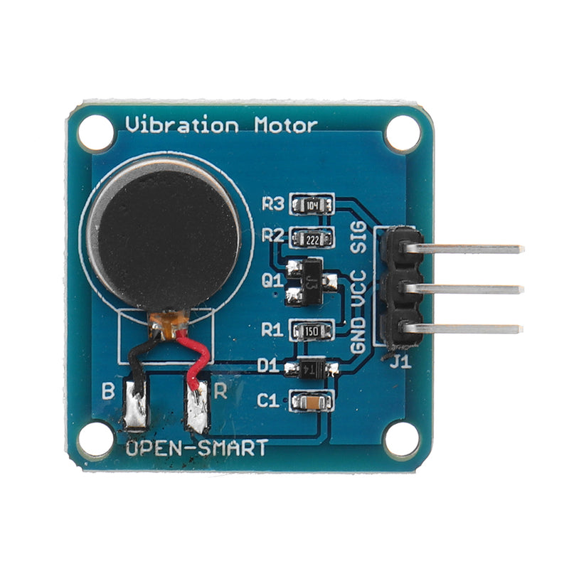 3pcs Vibration Motor Module Mini Flat Vibrating DC Motor For