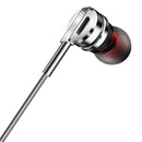 FONGE C05 3.5mm Plug In-ear Wired Control Heavy Bass Earphone With Mic