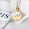 Trendy Geometric Animal Stainless Steel Necklace Cute Sweet Cat Pendant Puzzle Couple Necklace