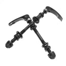 BIKIGHT Bicycle Skewer Set Black Mountain Bike Hollow Axles Quick Release Front And Rear