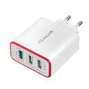 BlitzWolf BW-PL2 30W QC3.0 3 Ports USB Charger EU Adapter With Power3S Tech For Smartphone Tablet