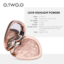 Glow Kit Highlighter Makeup Shimmer Face Body Heart Highlighter Blush Palette Illuminator Highlight Contour Golden Bronzer
