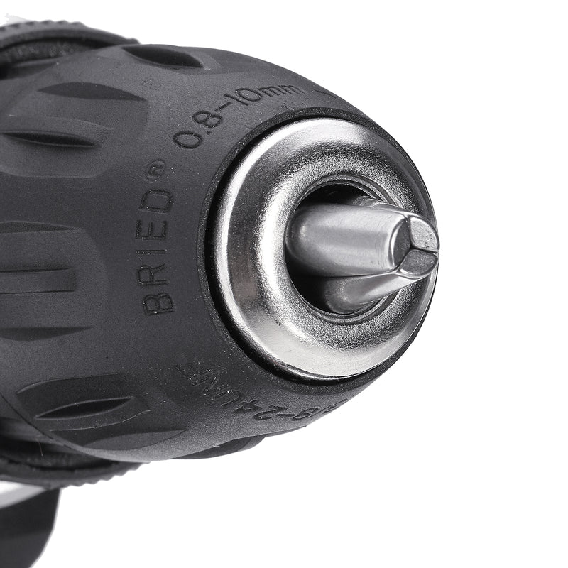 42V Li-Ion Battery Cordless Electric Impact Drill Driver Screwdriver LED Light