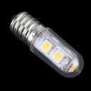 E14 1W SMD5050 7LEDs Warm White Pure White Refrigerator Light Bulb AC110V AC220V