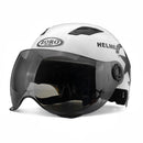 Motorcycle Helmet Half Open Face Scooter Protection Head Gear