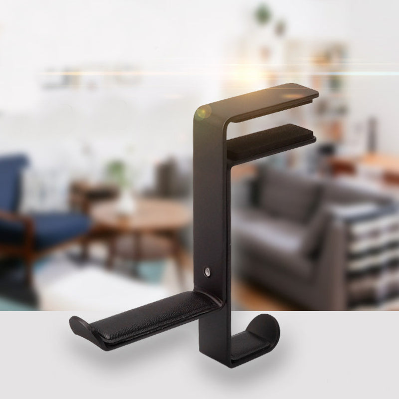 Steel Headset Earphone Headphone Hanger Stand Holder Table Clamp Clip Screws Headset Holder