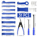 31Pcs Audio Trim Removal Panel Hand Repair Tool Pry Bar Molding Plastic Interior