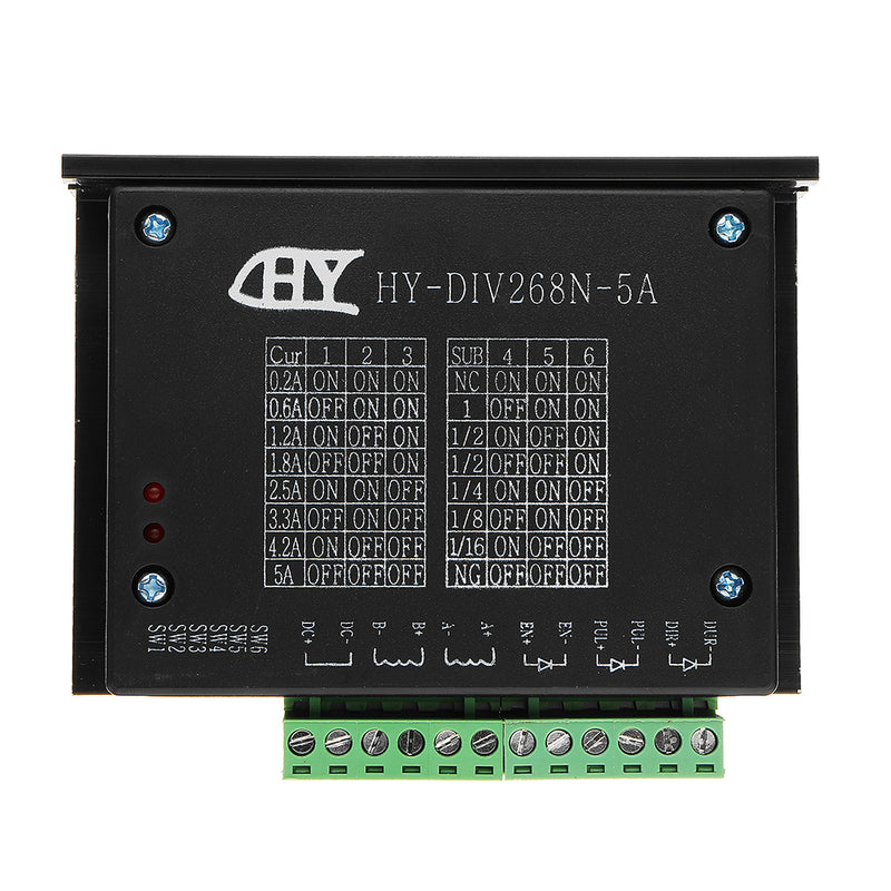 TB6600 0.2-5A Stepper Motor Driver Controller Single Axis For 3D Printer Part CNC Engraving Machine