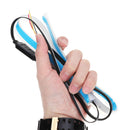 2Pcs 30/45/60CM Soft Switchback Sequential Signa Lamp Headlight Kit LED Strip DRL Light