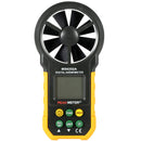 PEAKMETER MS6252A Multifunctional Digital Anemometer Air Volume Tachometer Wind Air Speed Tester