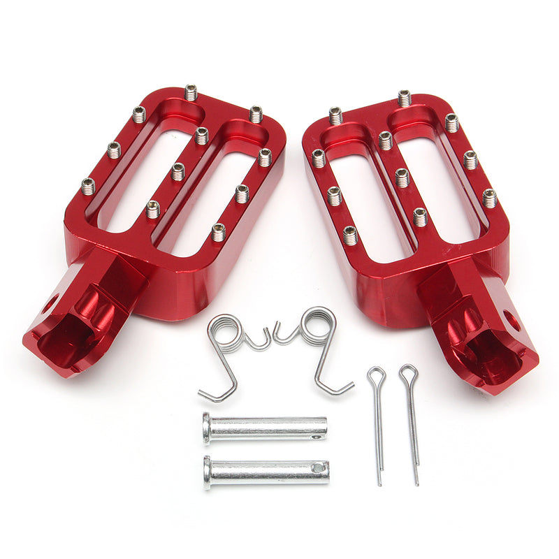 CNC Foot Pegs For Pit Dirt Bike Chinese 50cc-160cc CRF XR KLX TTR SSR Thumpstar