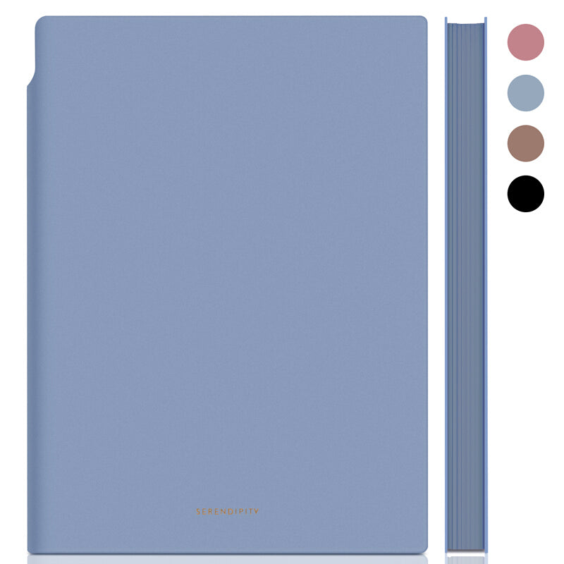 XIAOMI Ecosystem Deli 22290 U-shape PU Leather Notebook Simple Fashion Business Meeting Record Notepad with Pen Slot and Card Slot