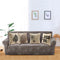 Retro Leaf Pillow Case Linen Cotton Cushion Cover Home Decor
