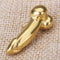 Miniature Brass Reproductive Organs Shaped Keychain Keyring Key Chain Pendant Funny Prank Gift