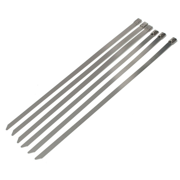 50mmx5m Exhaust Heat Wrap Insulation Pipe Tape Titanium Glass Fiber With 6 Stainless Ties