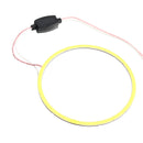 Circle Fog Lights DC 12V 24V 60-120mm COB Angel Eyes LED Light For  Motorcycle Car