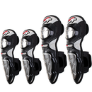 HX-P19 Motorcycle Stainless Armor Racing Protective Elbow Knee Pads
