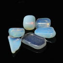 6pcs Polished Crystal Tumbled Stone DIY Design For Decoration