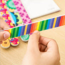 50Pcs Colorful Sanding Nail Art Files Buffer Block Manicure Tools Cleaner Polish Gel Remove