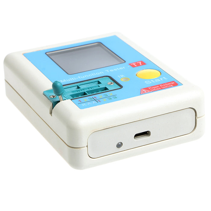 T7 Transistor Tester Multifunctional Tester TFT Diode Triode Capacitance Meter
