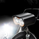 XANES DL24 1600LM Dual T6 LED Bike Light 4 Modes Waterproof E-bike Electric Scooter Lamp Headlight For Cycling Camping