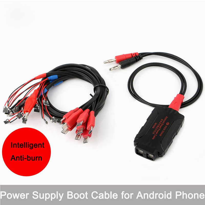 W106 Android Phones DC Power Supply Cable Phone Repair Test Wire for Samsung Huawei Xiaomi Power Cable Charging Wire Line