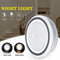 5 LED Wireless PIR Auto Motion Sensor Infrared Night Light Cabinet Stair 1-10PCS