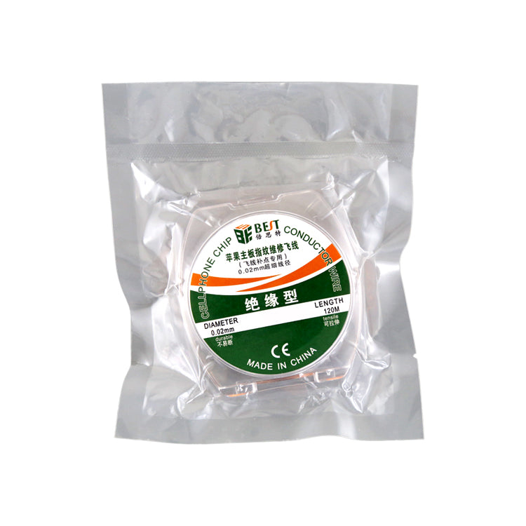 BEST 120m 0.02mm Mobile Phone Motherboard Maintenance Fly Line Solder Wire for iPhone
