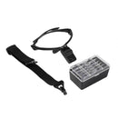 9892B 1.0/1.5/2.0/2.5/3.5X Headbrand Magnifier Magnifying Glass Eye Repair Loupe 2 LED Light