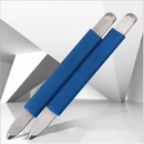Double Head Flat and Positive Angle Seaming Tool Pressed Tile Grout Stick Floor Glue Gaps Scraping Tool