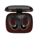 Bakeey ES02 TWS bluetooth 5.0 Earphone Three Battery Display DSP Noise Cancelling Headphone with Charging Case