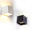 12W Up/Down Wall Lamp Sconces Light Warm White/White Waterproof for Home Bedroom AC85-265V