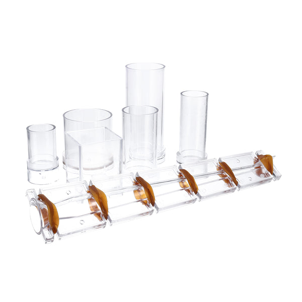 Clear DIY Handmade Candle Mould Craft Candle Making Molds Prop Reusable Tool