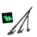 Selpa 100Pcs 3mm O Shape Luminous Silicone Ring For Wind Rope Camp Tent Pegs Accessories