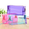 Clear Cosmetic Bags Pouch Zipper Toiletry Multifunctional Plastic PP Bag Lady Makeup Case L Size