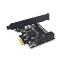 ITHOO PCE4SAT-MR1 4 Ports SATA3.0 RAID PCI-E Expansion Card 6Gbps IPFS Hard Disk RAID Card Adapter for Desktop Computer