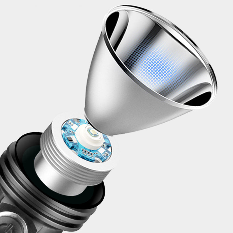 SKYFIRE SF-332 T6 3Modes LED Flashlight Explosion-proof Flashlight 18650 Flashlight