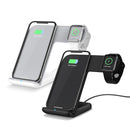Bakeey 10W 7.5W 2 IN 1 Wireless Charger Quick Charging Dock Phone Holder For iPhone 11 XS MAX iWatch 3 4 S10 Note 10 5G+