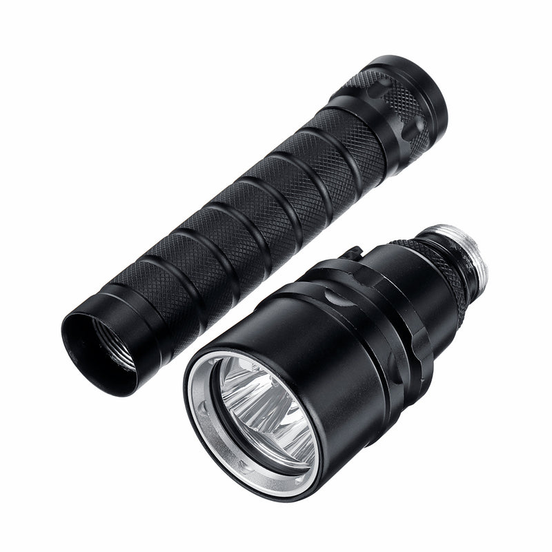 Rechargeable T6 LED Scuba Diving Flashlight Waterproof Underwater Snorkeling Torch