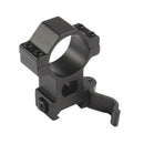 KC04 25.4/30mm Hunting Quick Release Scope Mount Adapter 20mm Rail Weaver Picatinny Flashlight