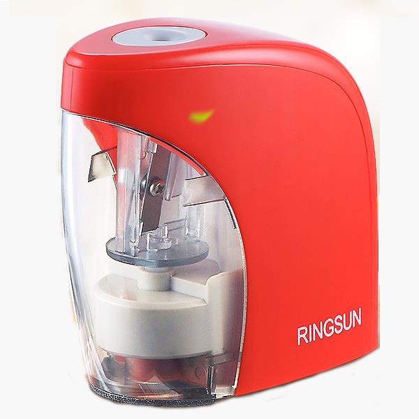 Ring Sun RS-A04431 Student Automatic Pencil Sharpener Stationery Cchildren Electric Pencil Sharpener