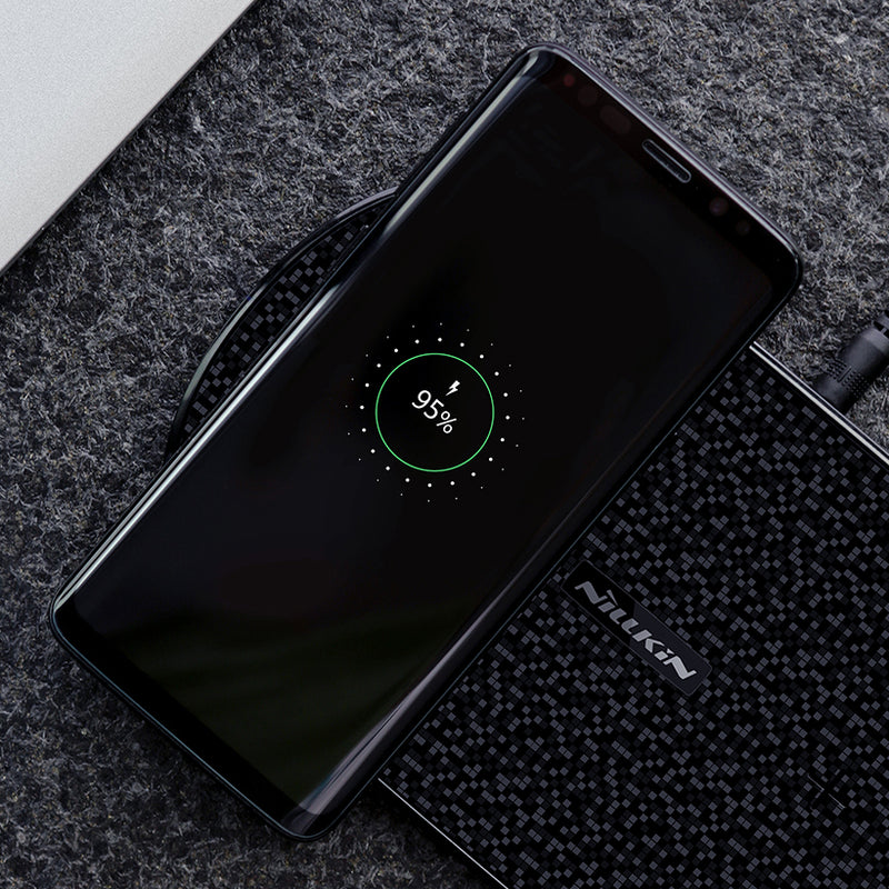 Nillkin MC030 LED 10W Qi Dual Fast Multi-Protection Wireless Charging Pad Wireless Charger with EU Plug Charger for iPhone 11 Pro Max for Samsung Note10+ S10 HUAWEI Mate30 Pro Xiaomi Mi9 Redmi