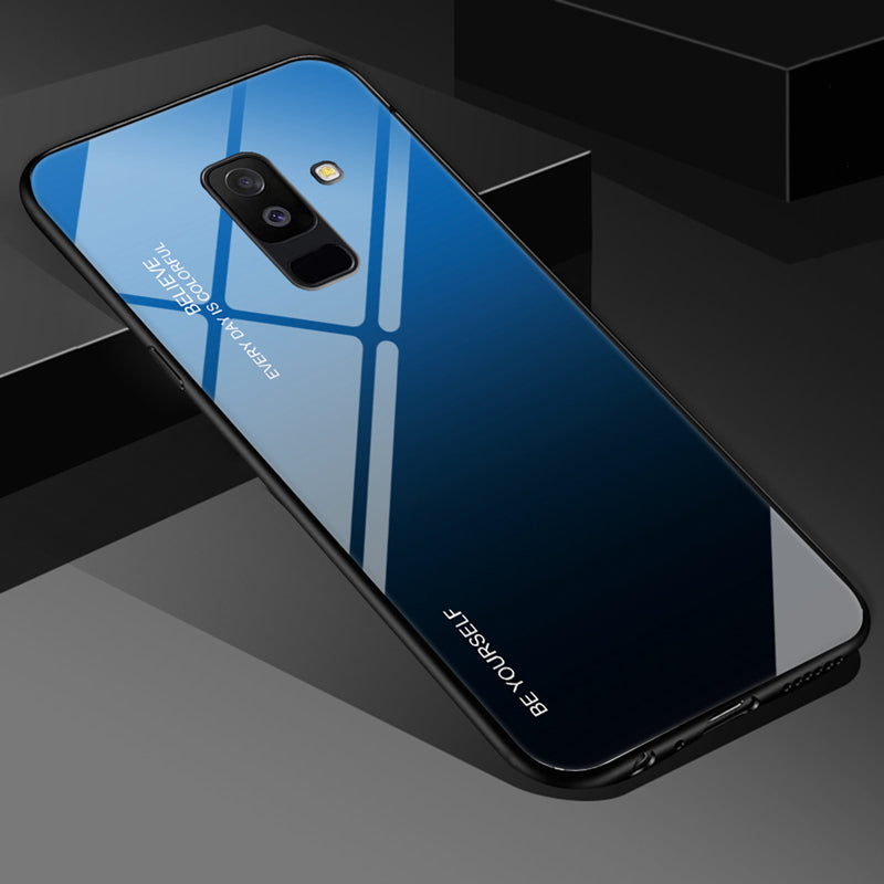 Bakeey Gradient Tempered Glass Protective Case For Samsung Galaxy Note 9/Note 8/S9/S9 Plus/S8/S8 Plus