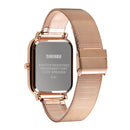 SKMEI 9187 Starry Sky Design Casual Style Waterproof Milanese Men Wristwatch Quartz Watch