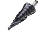 Drillpro HRC89 M35 Cobalt Step Drill Bit 4-22mm/5-21mm TiAlN Coated Step Drill 1/4 Inch Hex Shank