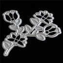 Flower Rose Vase Cutting Dies DIY Scrapbook Photo Album Hand Craft Paper Card