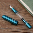 Moonman T1 Piston Fountain Pen Metal Acrylic F Nib Ink Pen Large-Capacity Gift