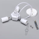 4 In 1 E27 Adjustable Socket Lamp Base Holder Ceiling Pendant Adapter AC100-240V