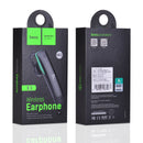 HOCO E1 Single bluetooth Wireless Headset Hi-Fi Earphone With HD Mic Support Four Languages