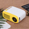 AAO YG200 TFT LCD Mini Projector 400-600 Lumens 320*x240 Pixels Supported 1920x1080 Pixels Portable Home Theater Projector